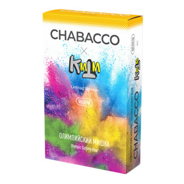 Смесь Chabacco Medium OLYMPIC GUMMY BEAR (ОЛИМПИЙСКИЙ МИШКА) 50 гр в Мурманске