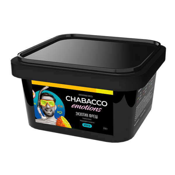 Смесь Chabacco Medium Emotions Exotic fresh (Экзотик фреш) 200 гр в Мурманске