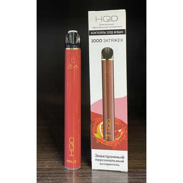 HQD melo coctail old faision (коктейль олд фэйшн) 1000 затяжек в Мурманске