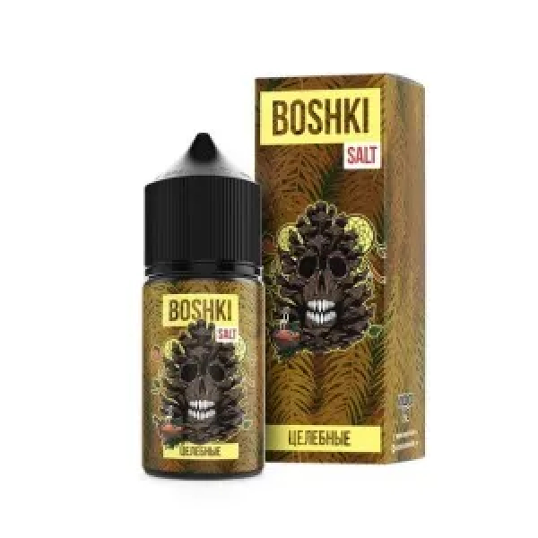 Жидкость BOSHKI Salt Целебные (Мёд трава чай хвоя) (30 мл, 20 мг/мл) в Мурманске