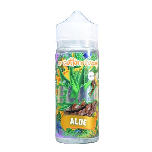 Жидкость Cotton Candy ЁLKA ALOE (Хвоя С Мятой И Алоэ) (120 мл, 0 мг/мл) в Мурманске