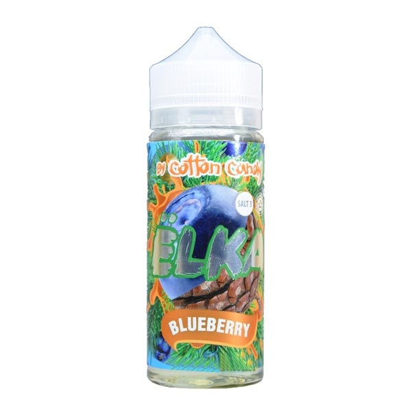 Жидкость Cotton Candy ЁLKA BLUEBERRY (Хвоя С Мятой И Черникой) (120 мл, 0 мг/мл) в Мурманске