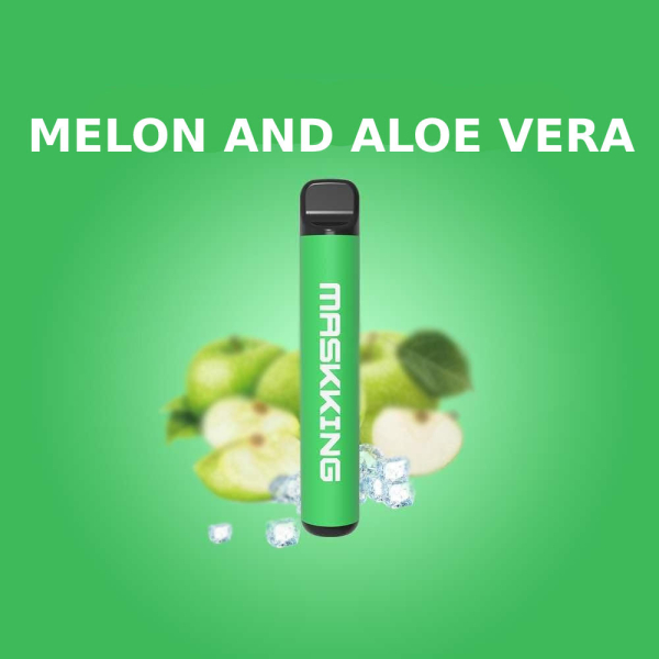 Одноразовая электронная сигарета Maskking High Pro Melon And Aloe Vera (Дыня Алоэ Вера) 1000 затяжек в Мурманске