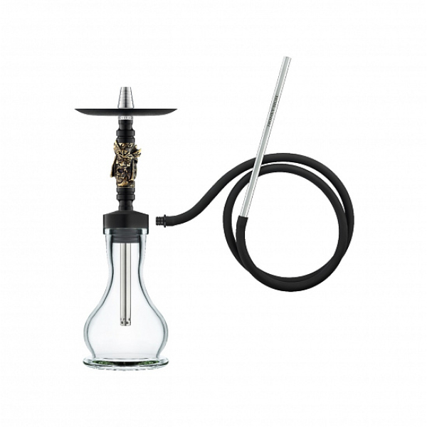 Кальян Honey Sigh Mini Dark Exclusive Samurai Серебристый (38 см) в Мурманске