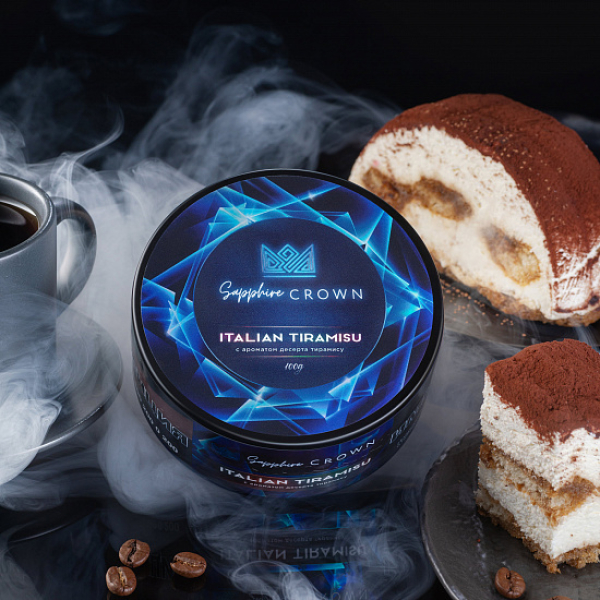 Табак Sapphire Crown Italian Tiramisu (Сливочный крем бисквит) 100 гр в Мурманске