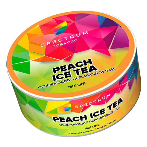 Табак Spectrum Mix Line Peach ice tea (Освежающий персиковый чай) 25 гр в Мурманске