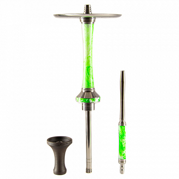 Кальян Tortuga Рейнджер PRO (Белый,Зеленый, 50 см) в Мурманске