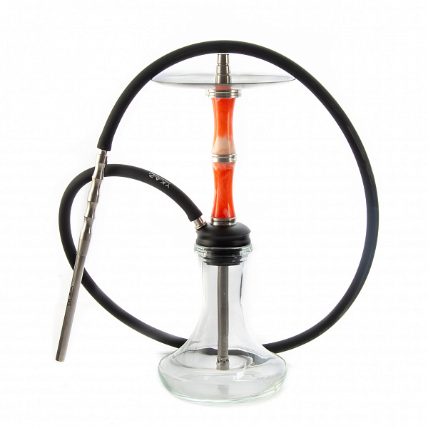 Кальян Y.K.A.P. Mini STR Pro M3 (Оранжевый,Белый, 39 см) в Мурманске