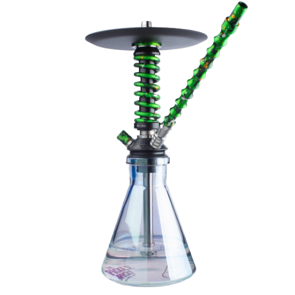 Кальян Mamay Customs Coilovers Micro Rick And Morty (Зелёный, 30 см) в Мурманске