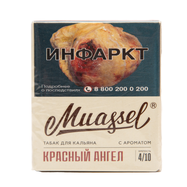 Табак Muassel Medium  Красный Ангел 40 грамм в Мурманске