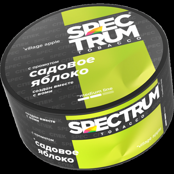 Табак Spectrum Medium Line Village Apple 25 грамм в Мурманске