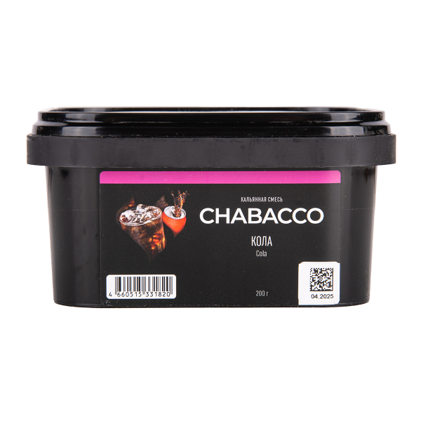 Бестабачная смесь Chabacco Medium Cola 200 грамм в Мурманске