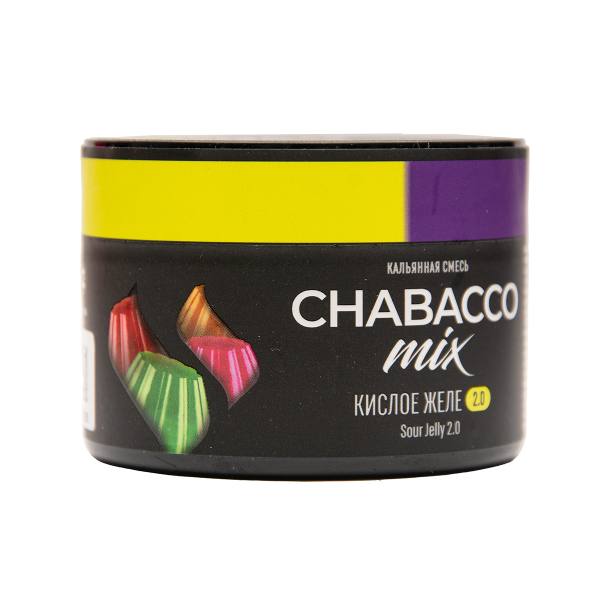 Бестабачная смесь Chabacco Mix Medium Sour Jelly 2.0 50 грамм в Мурманске
