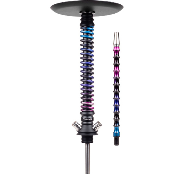 Кальян Mamay Customs Coilover Big Anod Черный Мат Dark Space в Мурманске