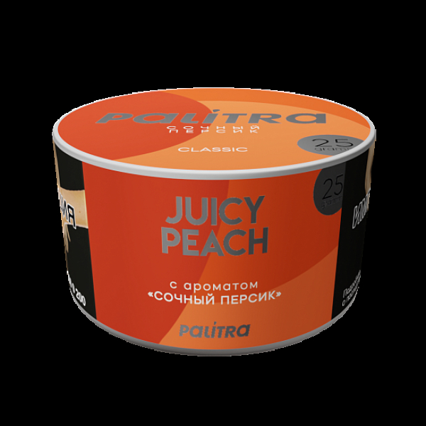 Табак Palitra Juicy Peach Сочный Персик 25 грамм в Мурманске