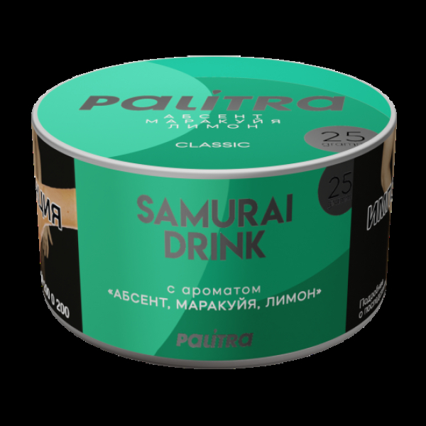 Табак Palitra Samurai Drink Напиток Самурая 25 грамм в Мурманске