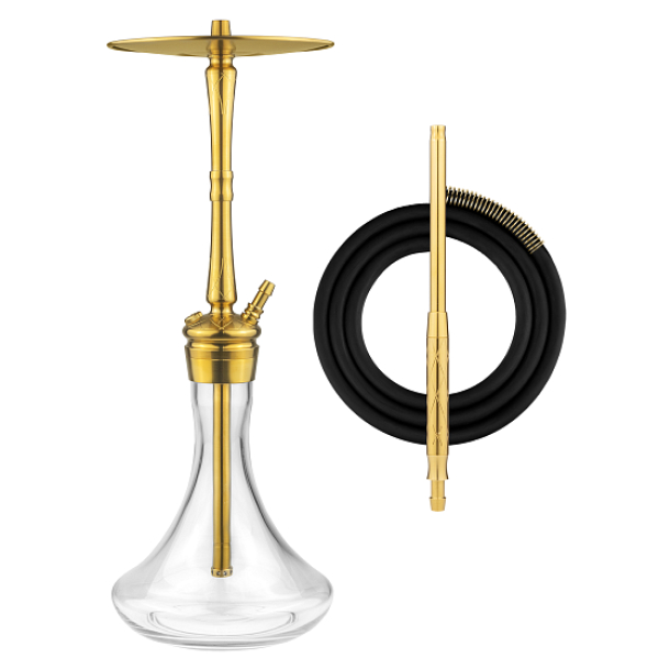 Кальян Hoob Go Pro Gold Фурнитура Gold Prima Быстросъёмное Блюдце в Мурманске