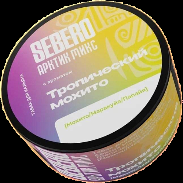 Табак Sebero Арктик Микс Тропический Мохито Мохито Маракуйя Папайя 100 грамм в Мурманске