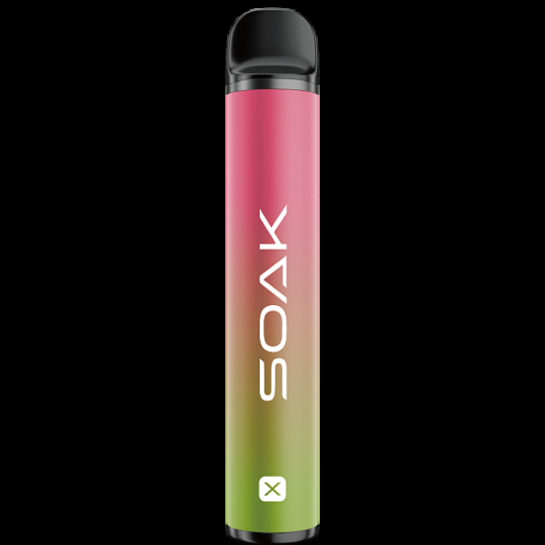 Электронка Soak X Raspberry Soda Малиновая Газировка 2200 затяжек в Мурманске