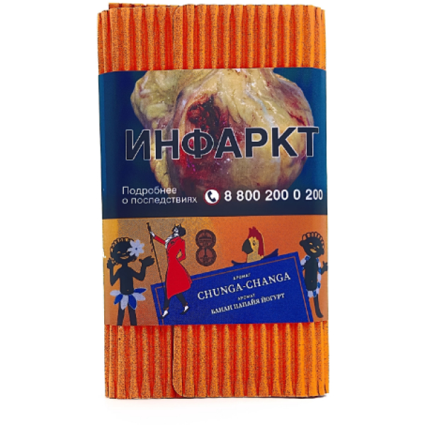 Табак Satyr Chunga Changa Банан Папайя Йогурт 100 грамм в Мурманске